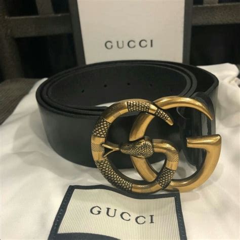 gucci belt snake buckle replica|real gucci belt gold buckle.